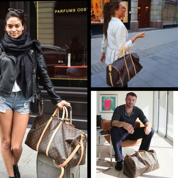 ✨✈️AUTHENTIC✈️✨Keepall Bandouliere 55 - Picture 7 of 14